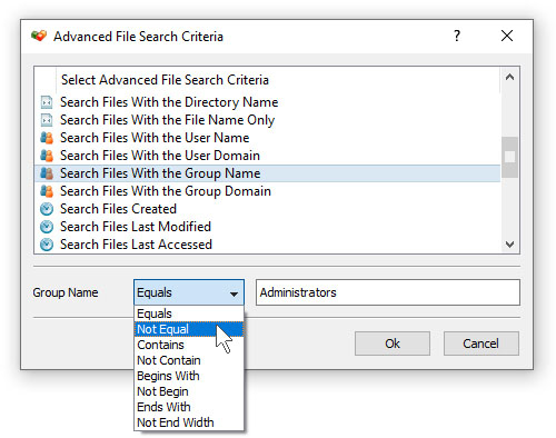 DiskSorter Classify Files By User Group